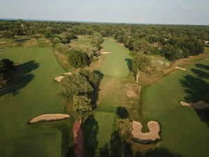 Skokie Aerial 8th Tee